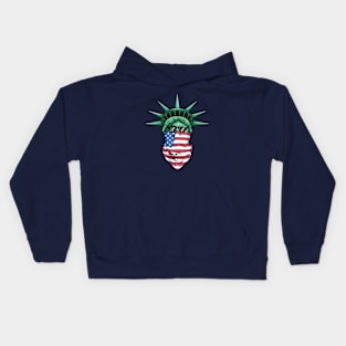 Urban Liberty USA Flag Kids Hoodie